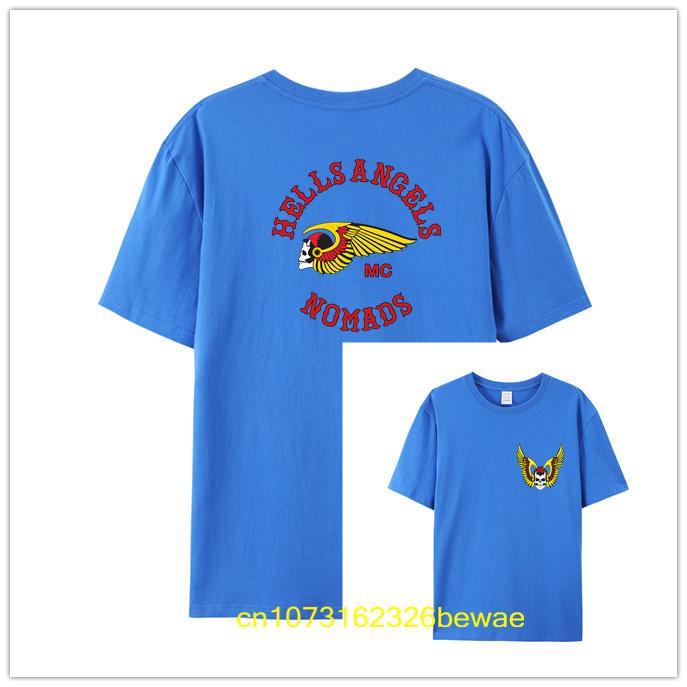 2025 Maglietta Uomo Casual Hells Angels 81 Supporto Maglietta Grafica Oversize Top Sportivi Traspirante Comodo Streetwear S 4xl