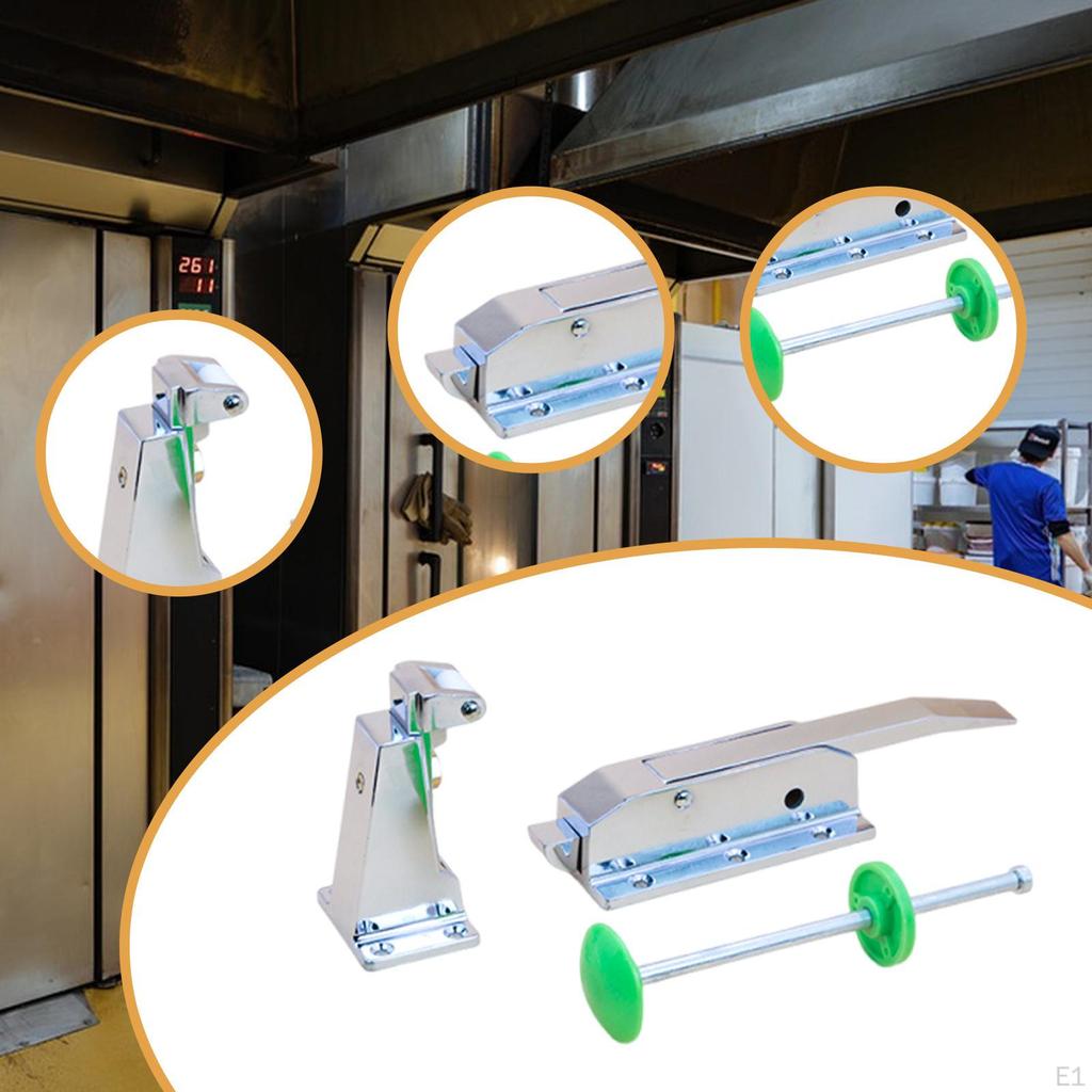 Industrial Fridge Door Lock Heavy Duty Easy to Install for Oven Professional Accessories Sturdy