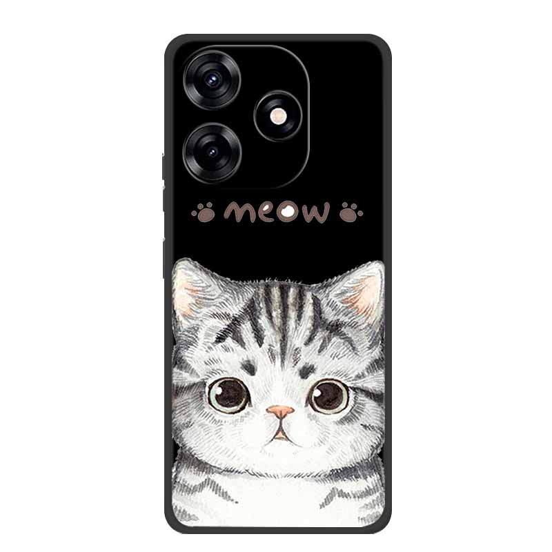 Funda For Infinix Hot 30 Case Hot30 Phone Cover Black Silicone Soft Phone Case For Infinix Hot 30 30i NFC Back Cover Case Capas