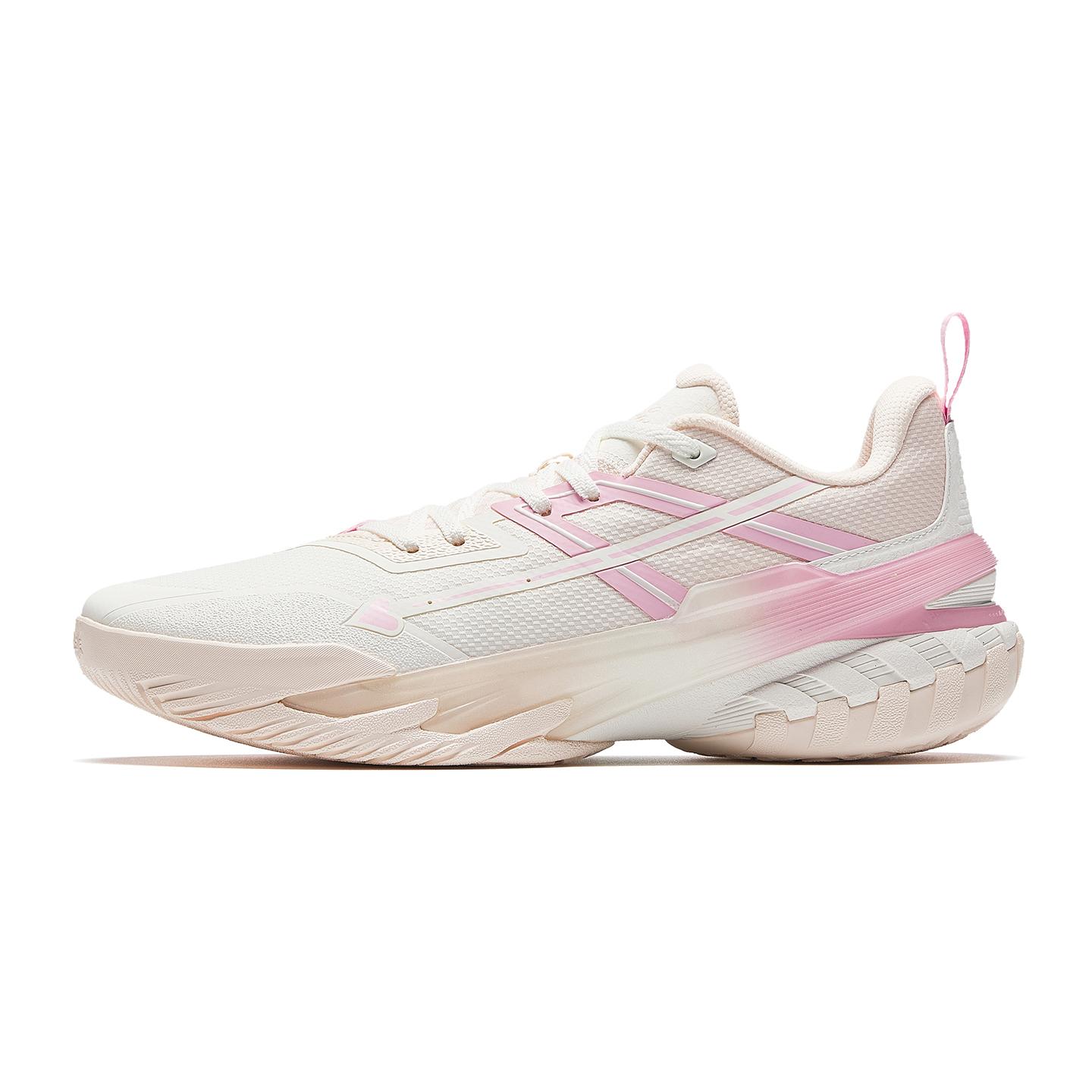 Anta Kongyu 6 Cupid s Arrow Men Low Top Basketball Shoes White Pink 912611602-2 39