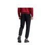 Fila Solid Color Fitness Tapered Stretch Knit Sports Pants Men Bottoms Deep-Black A11M411607F-BK