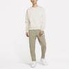 Nike Sweatshirts Men's Light Bone White Crew Neck Moderate Regular DA0318-072