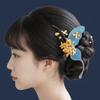 Beautiful Hanfu Butterfly Hair Fork Beads Exquisite Fairy Side Clips  Women