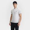 Fila Athletics Tennis Fashion Comfortable Simple Casual Sports Knit Short Sleeve Polo Shirt Men Tops Jade-White A11M523146F-WT
