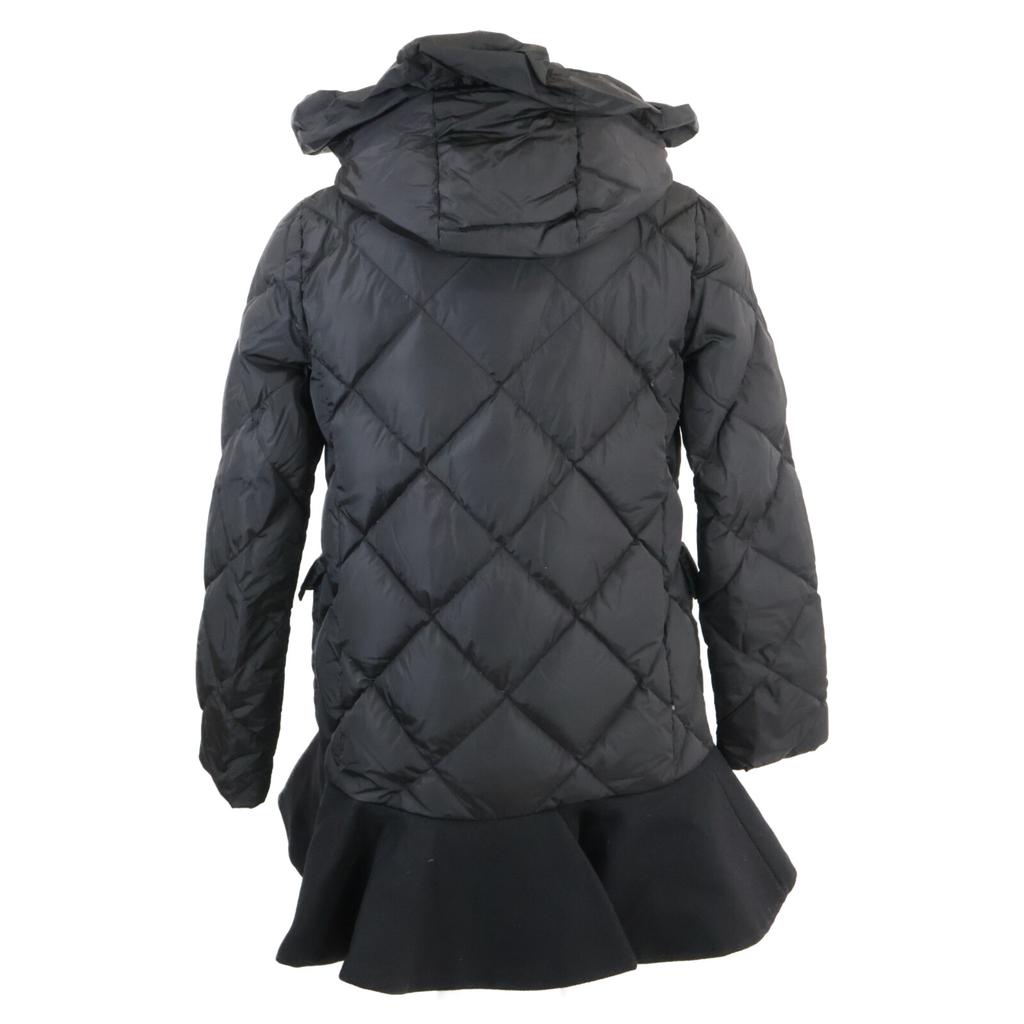 MONCLER VAULOGETTE GIUBBOTTO hooded quilted flared down jacket Jacket 00 blackUsed