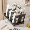Foldable Cup Holder Bracket Coffee Shop Cup Rack Easy To Pick and Place Cup Storage  Coffee Shop