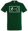 Geek Exit T-Shirt Mens Womens Tees Top Gamer Games Gaming Game Geek Nerd Emergency Exit Portal Fun