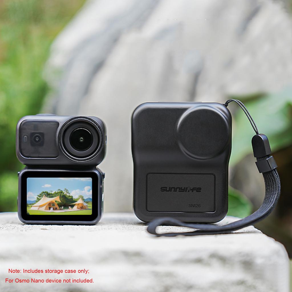 Camera Protection Shell for DJI Osmo Nano Camera Protection Shell with Wrist Strap Hard Shell Storage Bag for DJI Osmo Nano