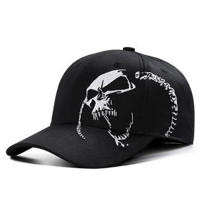 High Quality Unisex Cotton Outdoor Baseball Cap Skull Embroidery Snapback Fashion Sports Hats Cap