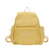 New Casual Backpack Korean Travel Solid Color Small Book Bag Japanese Small Fresh Backpack Versatile Flip Bag
