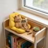 Lazy Cat Pose Reading Cat Figurine 3D Printed Tabletop Statue Cat Ornaments  Desk Decor
