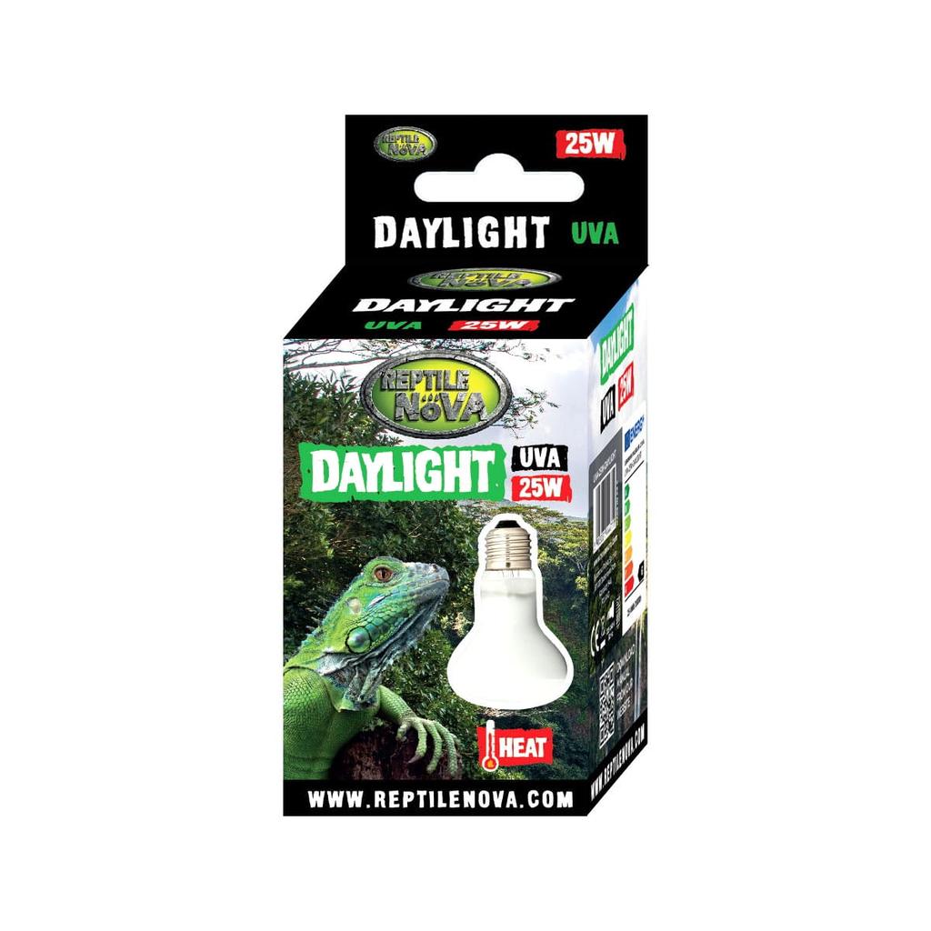 REPTILE NOVA Daylight - Heating Bulb with UVA Radiation for Terrarium REPTILE NOVA Daylight - Heating Bulb for Terrarium 25 W (UVA)