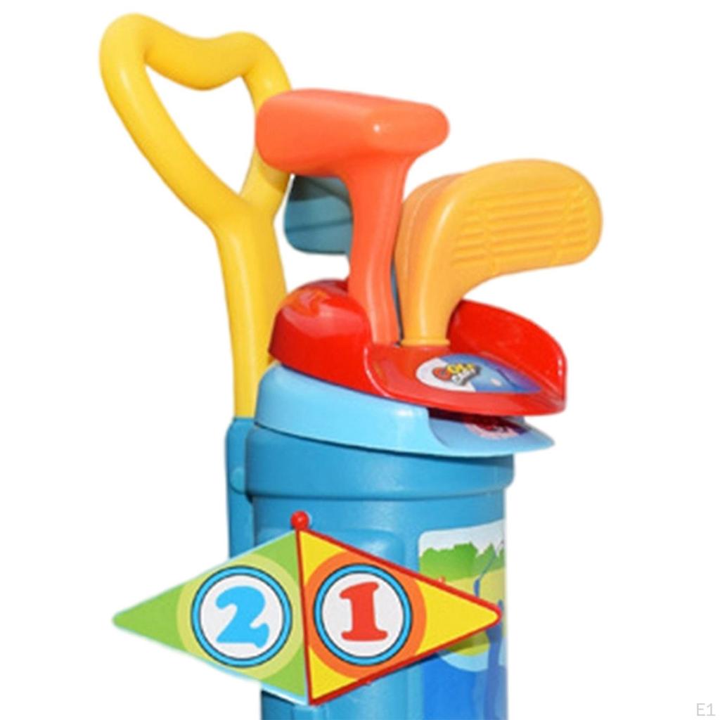 Golfschläger Set Frühes Lernspielzeug, Eltern-Kind-Interaktion Sport für Kinder ab 5 Jahren