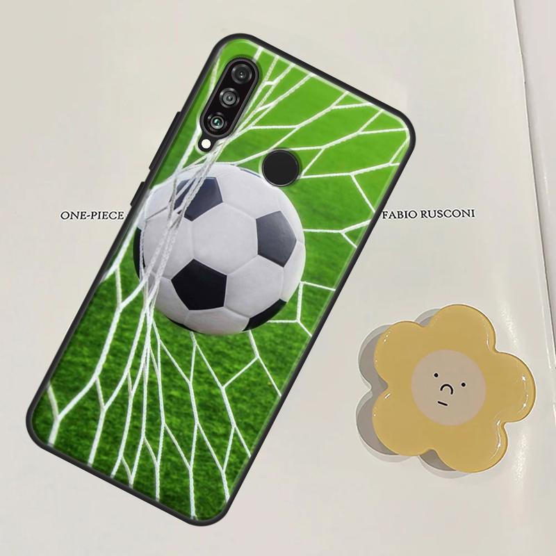 Football Soccer For Huawei Nova 11 9 10 SE Y60 Y70 Y90 Y61 Y91 Nova 3i 7i 8i 11i P20 P40 Lite P30 Pro Case