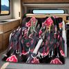 Japanese anime cartoon NARUTO famous Uzumaki Naruto blanket soft home furnishing nap decoration four seasons warm Sherpa blanket B8