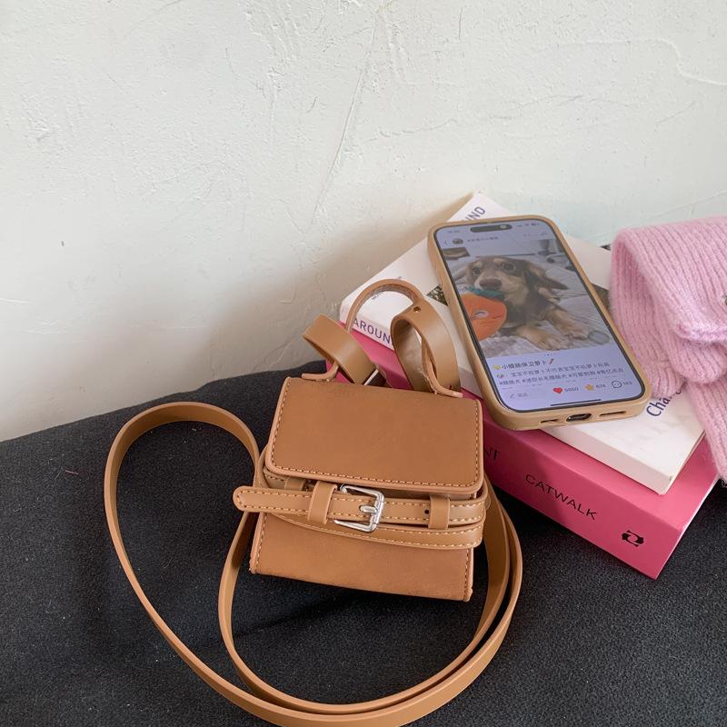 Mini Small Bag Women's New Niche Versatile Shoulder Messenger Bag Premium Lipstick Earphone Bag