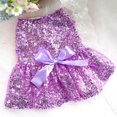 Cat Sequin Dress, Pet Clothing, Dog Dress, Wedding Dress, Gift