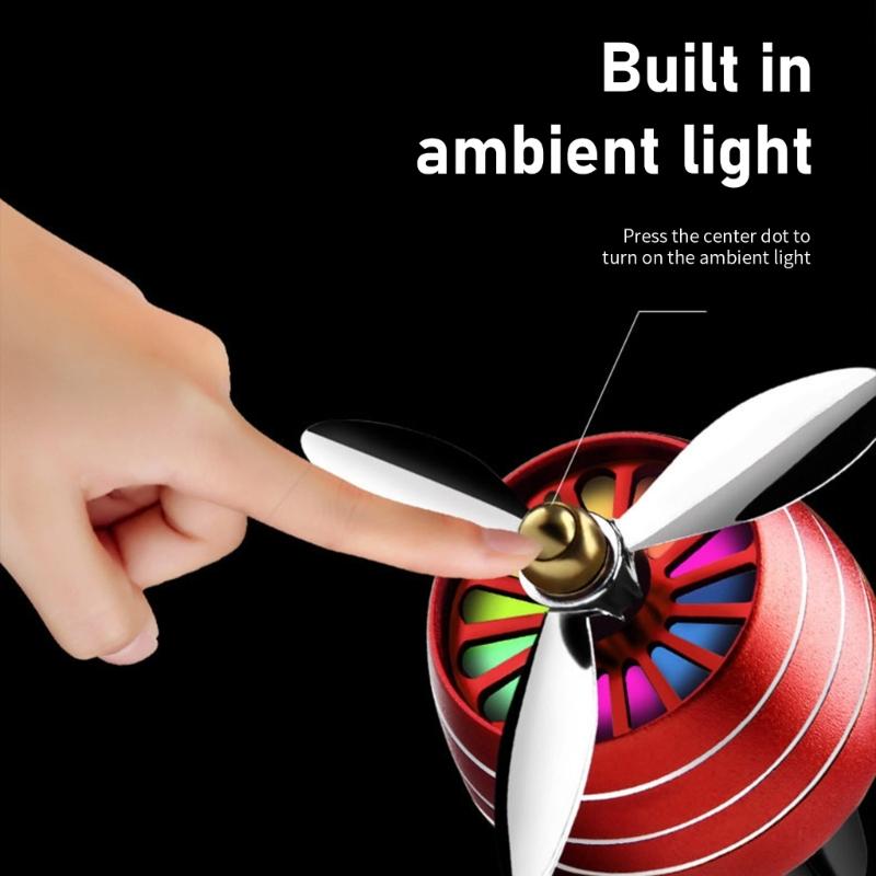Propeller Car Air Freshener Vehicle Air Purifier Automotive Scent for Maintaining Clean Air Quality During Short Drives