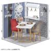 TAKARA TOMY Interior Coordination Dining Table Set Pretend Play Toy for Ages 3 and Up Licca-chan LF-09 (Francfranc Collaboration) Dress-Up