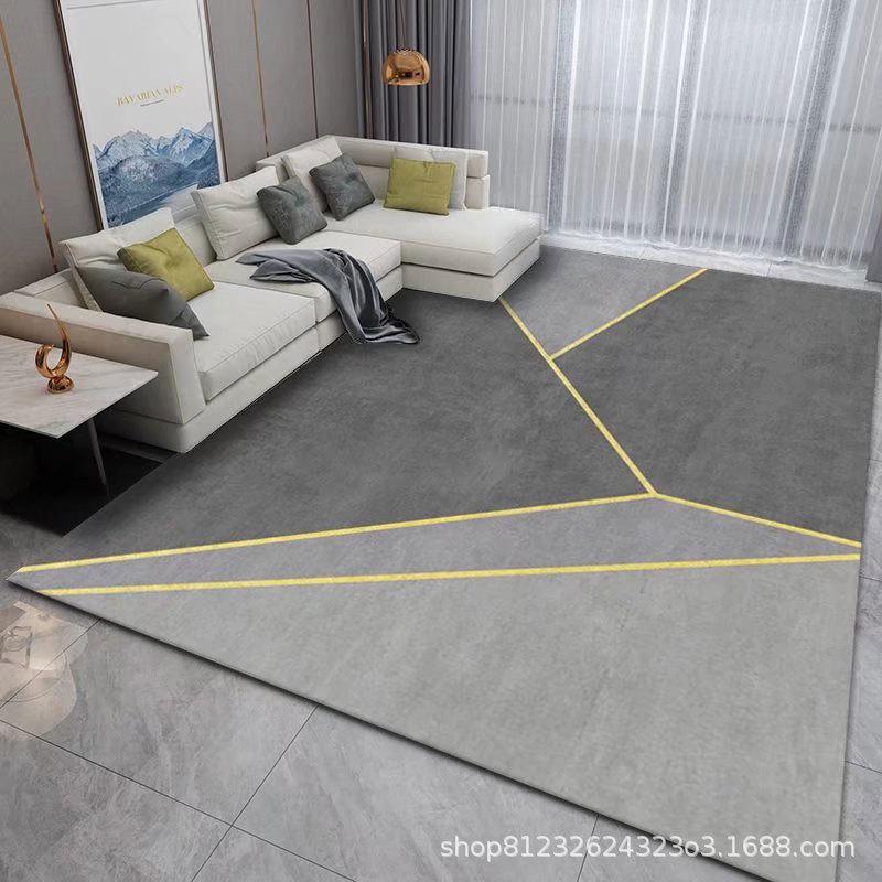 Custom Luxury Non-Slip Carpet: Thickened Living Room & Bedroom Floor Mat