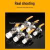 4-Point Double Union 20PPR Stainless Steel Ball Valve for Household Water Pipe Fittings