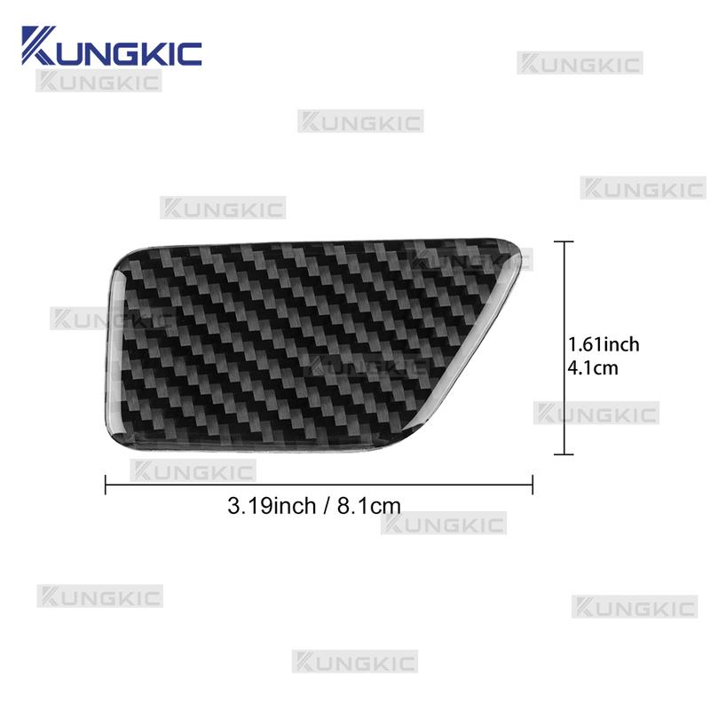 For Ford Focus/Focus ST      2024 2025 Real Soft Carbon Fiber Sticker LHD RHD Car Front Passenger Tool Box