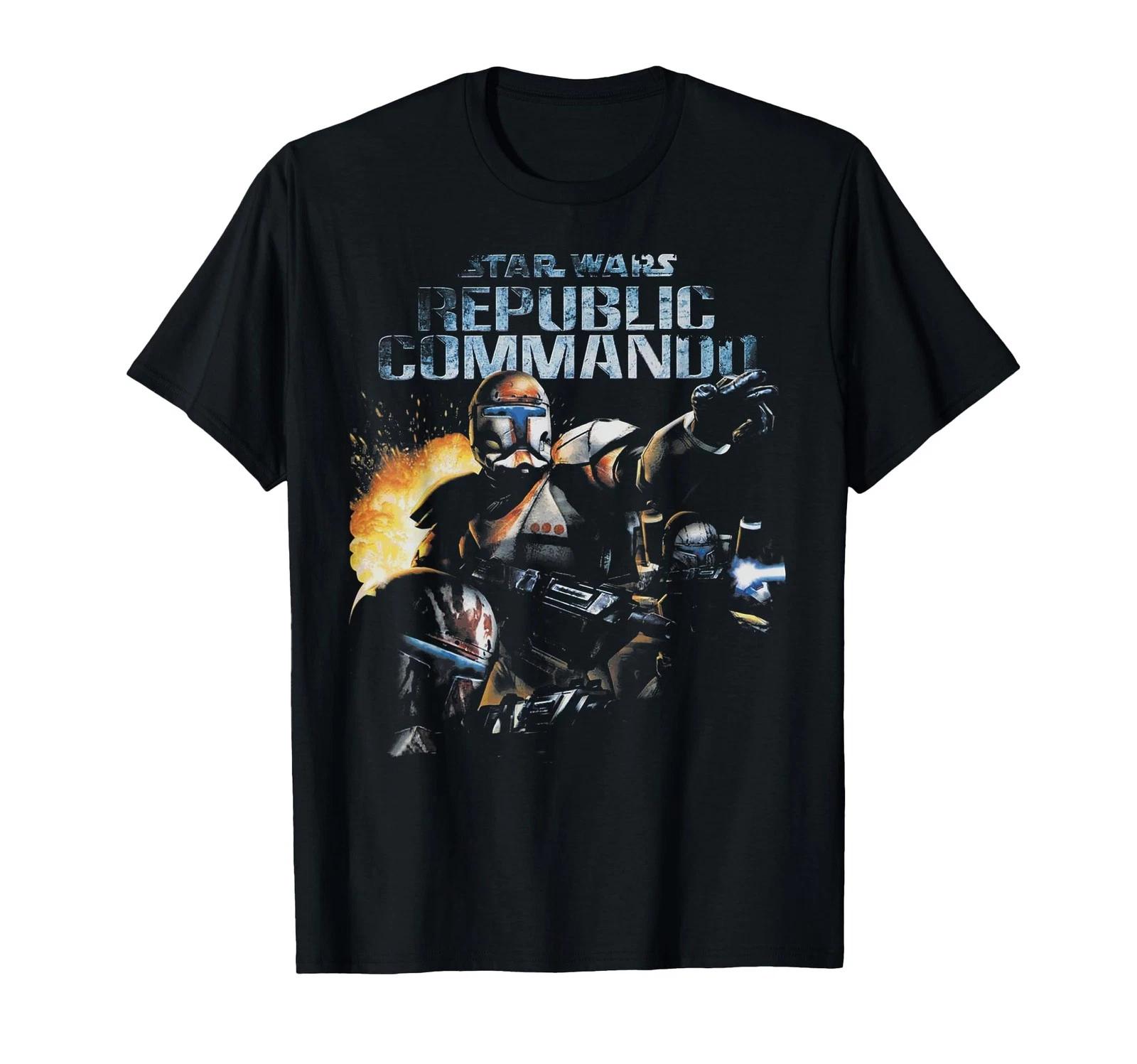 Star Wars Republic Commando Video Game T-Shirt_ XL