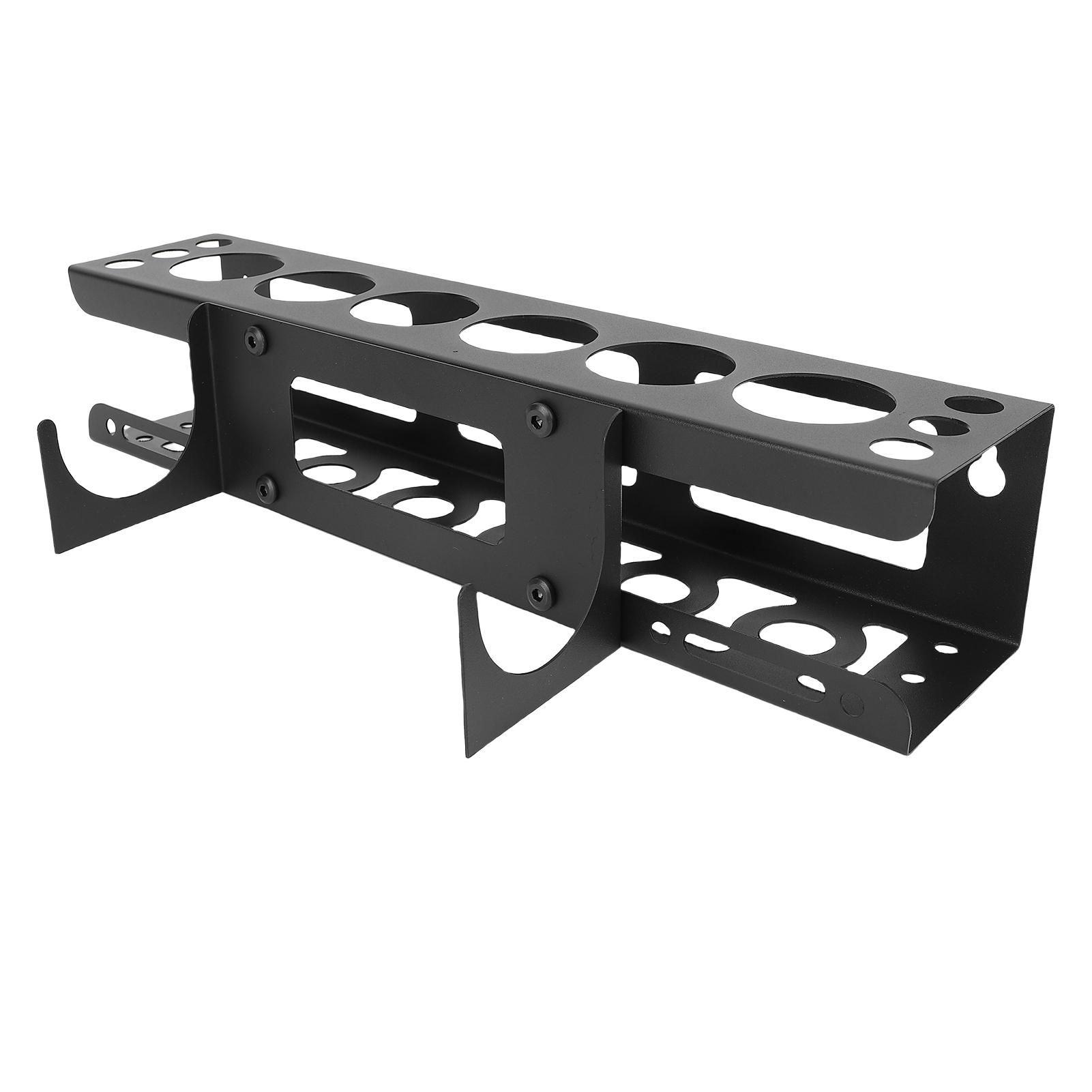 

Держатель для туб с герметиком, экономящий место, с порошковым покрытием, настенный органайзер для герметика для гаражной мастерской