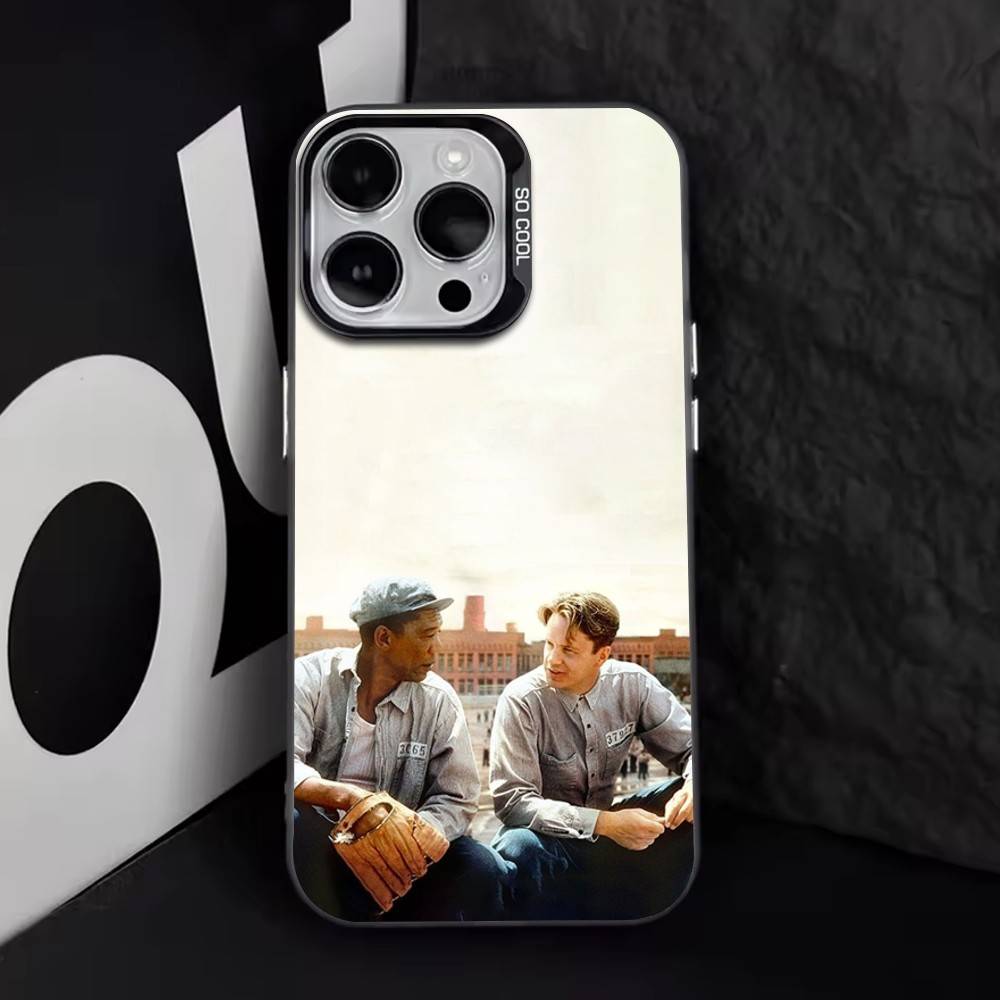 Shawshank   Phone Case For iPhone 17,16,15,14,13,12,11 Plus,Pro Max,XS,Colorful Silver Phone case Funda Cover