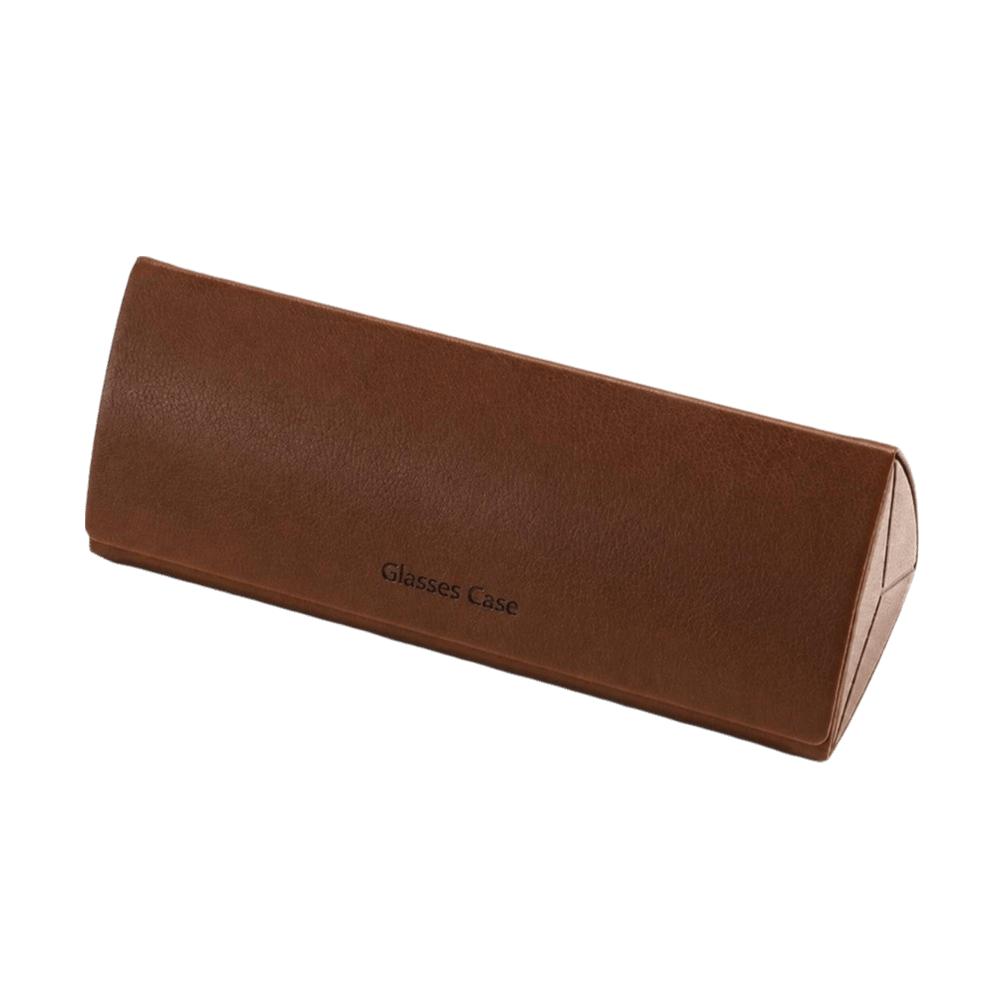 Leather Glasses Box Hard Shell Spectacle Case Vintage Glasses Case  for Women Men