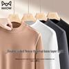 Maoren Men's Thermal Mock Neck Base Layer Shirt