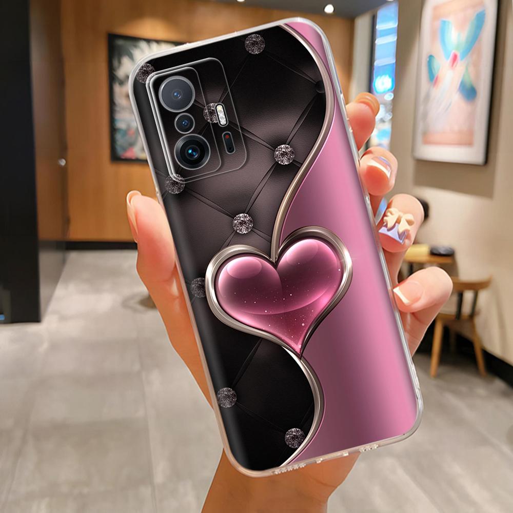 Pro pouzdro na telefon Xiaomi 11T Pro Módní Fantasy Průhledný Kryt Pro Xiaomi Mi 11T Pro Mi11T TPU Silikonové Kryty na Záda Odolné proti Pádu Funda