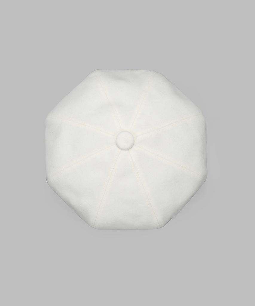 Maia Wool Beret - Ivory