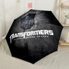 Transformers Cybertronian Warriors Automatic Umbrella Folding Umbrella with 8 Ribs Sturdy Construction All Season Travel Fashionable