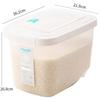 Flip-Lid Rice & Flour Storage Container