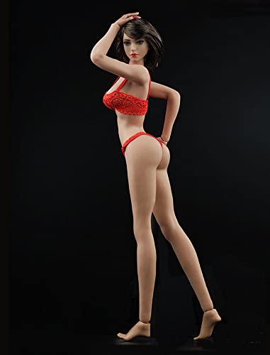 

HIPLAY JIAOUDOLL 1/6 Супер Гибкое Женское Бесшовное Фигурное Тело Супер Подвижное Тело (Темный скин Сантана, тело девушки (M) Бюст)