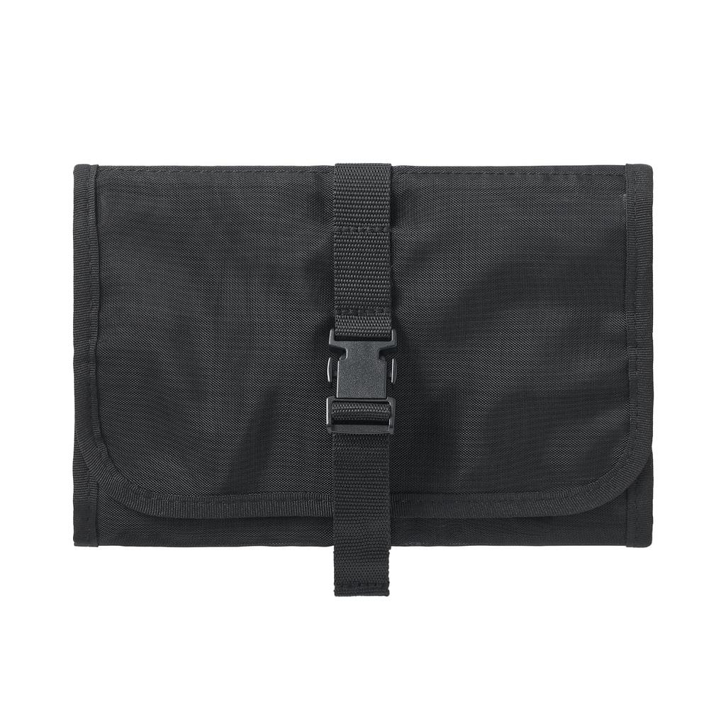Muji Nylon Mesh Hanging Toiletries Case Black Approximately 2115cm OHH39A4A