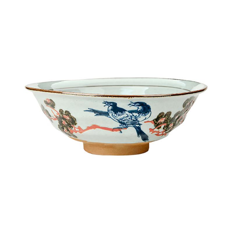 ZISIZ Large Ceramic Noodle & Soup Bowl