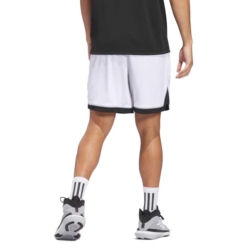 adidas BASKETBALL Badge Of Sport Shorts Casual Shorts Men's White JN4729