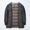 2025 Men's Autumn/Winter Wool Coat with Detachable Down Liner