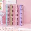 5Pcs Clear Acrylic Straight Ruler with Large Numbers, Measuring Tool for School and Office