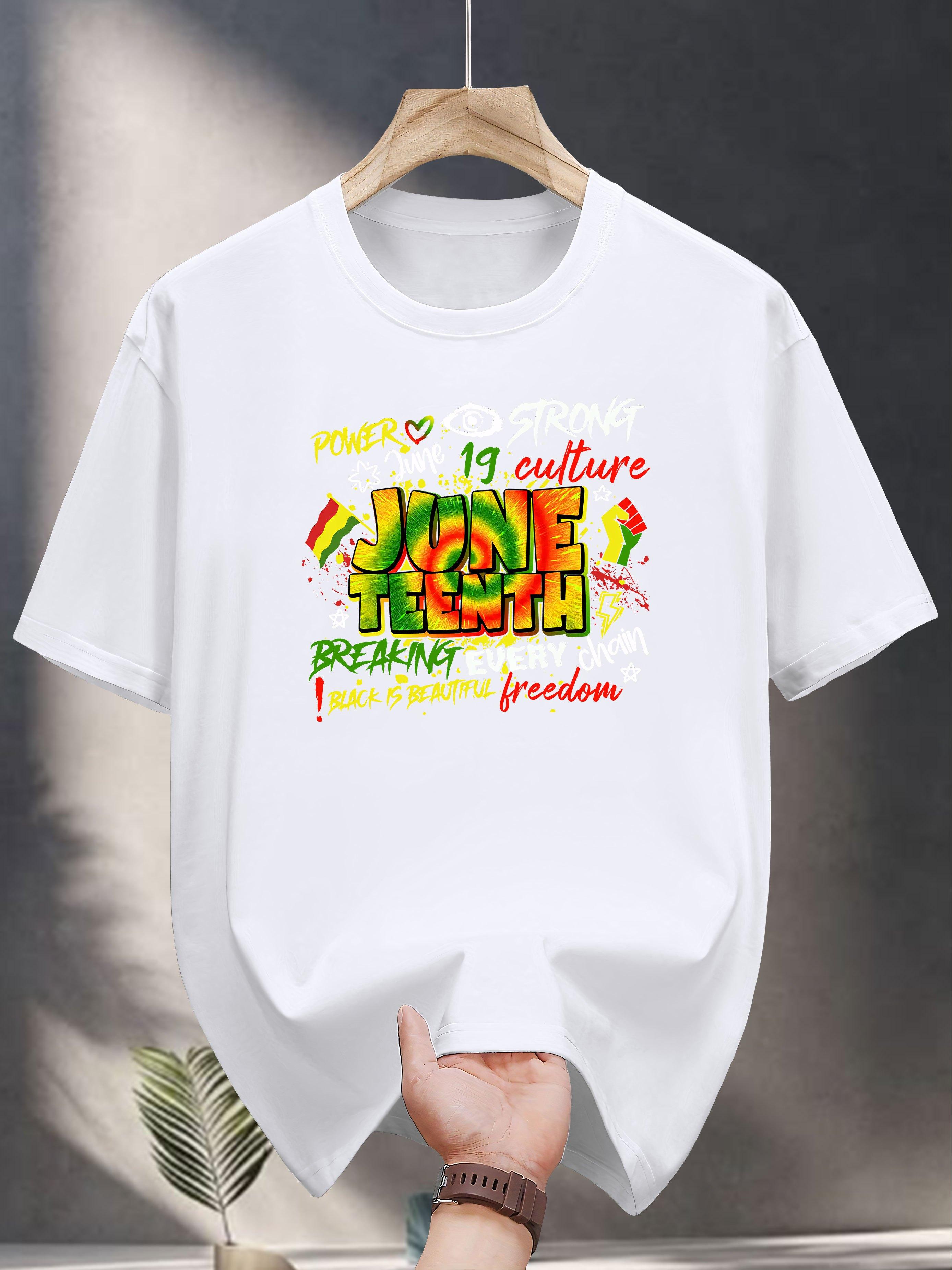 Graphic T-shirt - Casual Summer Short Sleeve Tee with Vibrant JUGS Print M