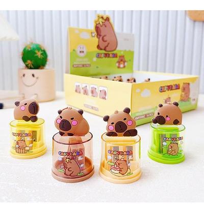 Capybara 3D Double Hole Pencil Sharpener - Fun Prize for Students