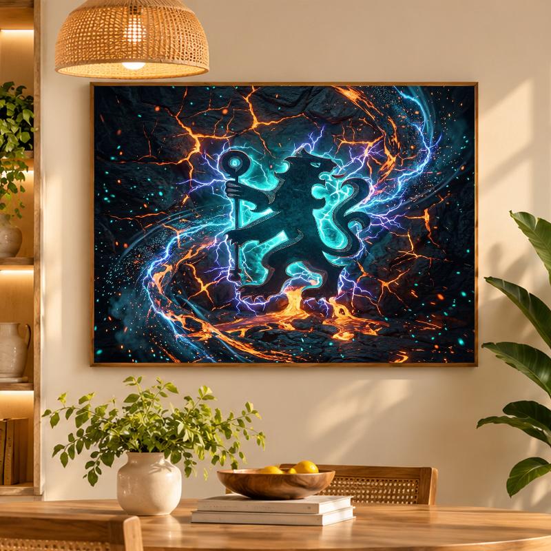 5D Diamond Painting Chelsea FC DIY Full Drill Diamond Art Kit Home Decoration