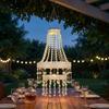 Waterproof Hanging Solar Lantern Crystal Acrylic Crystal Acrylic Lantern  Gifts for Women