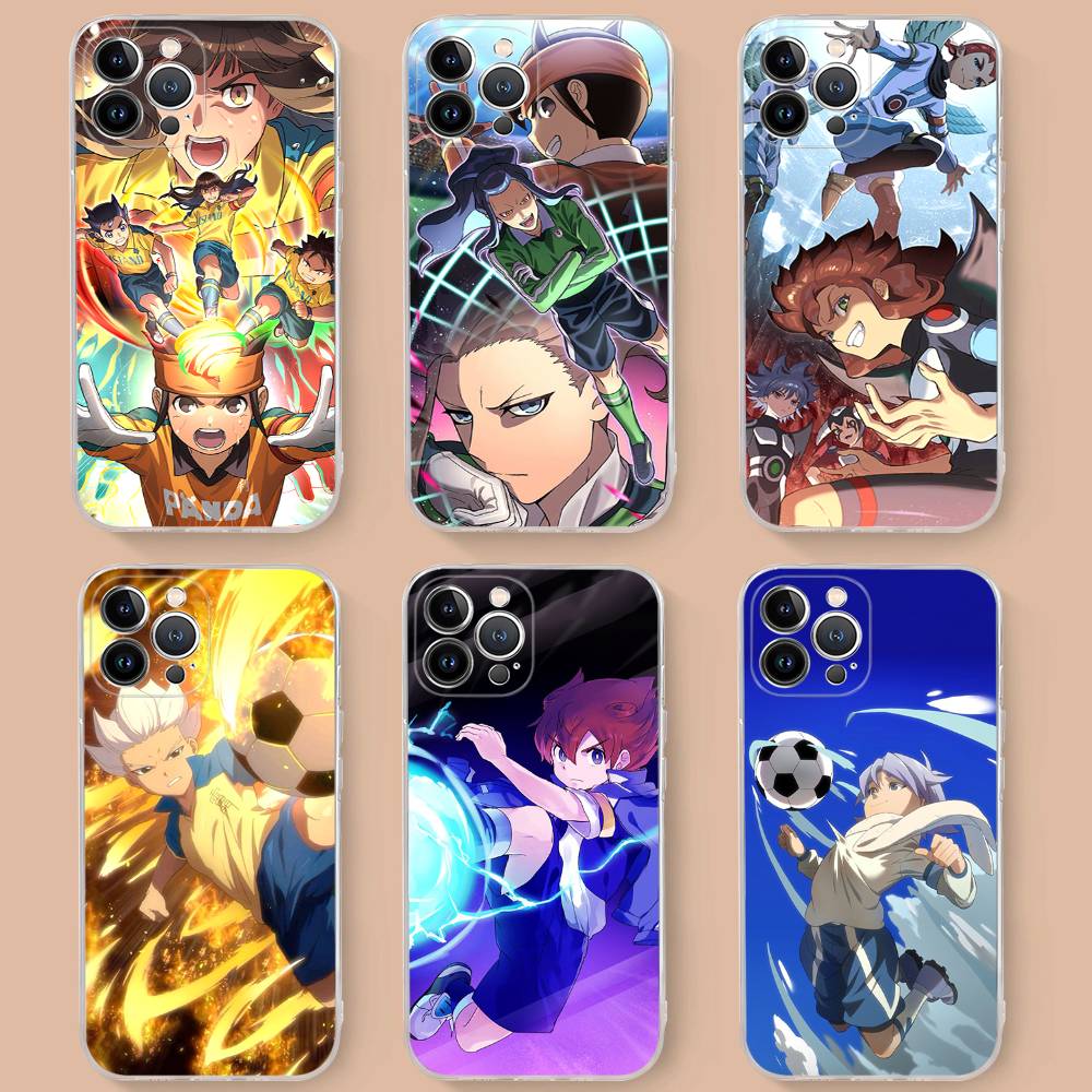 Axel Blaze Firestorm Inazuma Eleven Anime Phone Case For iPhone 11 13 16 12 17 14 15 Pro Max Plus Soft Clear Back Cover Coque