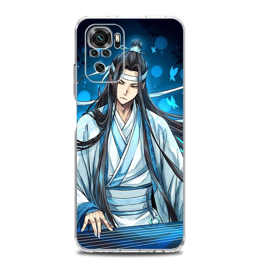 Anime Mo Dao Zu Shi Wei Wuxian Soft Phone Case For Xiaomi Redmi Note 12 11 9S 9 8 10 Pro Plus 7 8T 9C 9A 8A K40 Gaming Cover