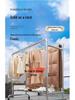 Floor-Standing Indoor Clothes Drying Rack for Bedroom and Balcony