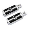 Motorcycle Footrest Motorcycle Front Driver Rubber Foot Peg Footrest Foot Pegs Suzuki Bull Bird
