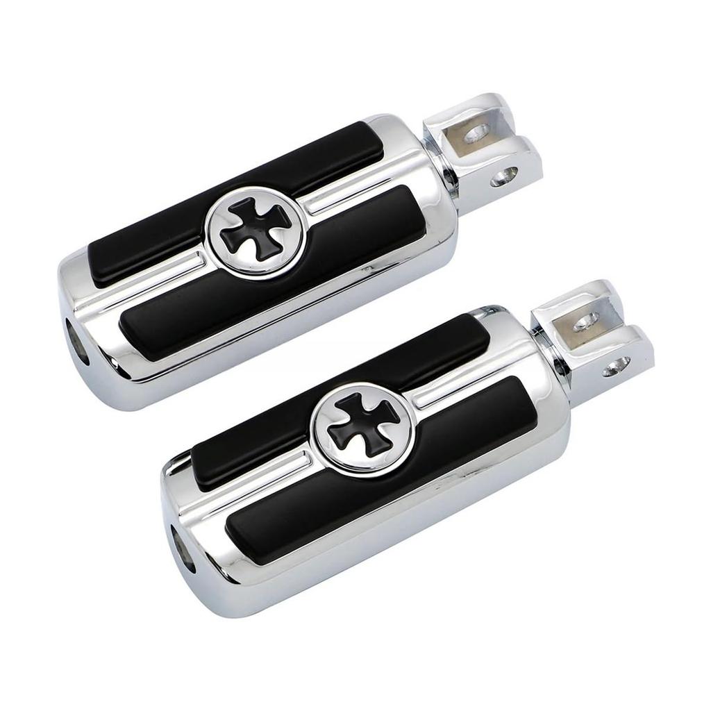 Motorcycle Footrest Motorcycle Front Driver Rubber Foot Peg Footrest Foot Pegs Suzuki Bull Bird